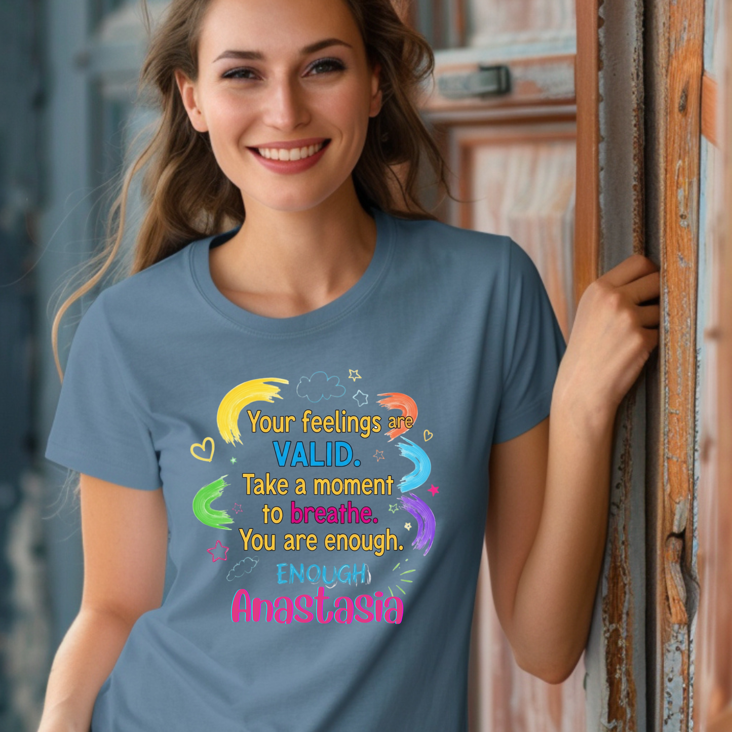 Inclusivity Affirmation T-Shirt - 'Your Feelings Are Valid'