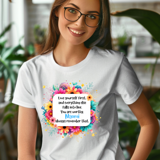 Love Yourself First Unisex T-Shirt