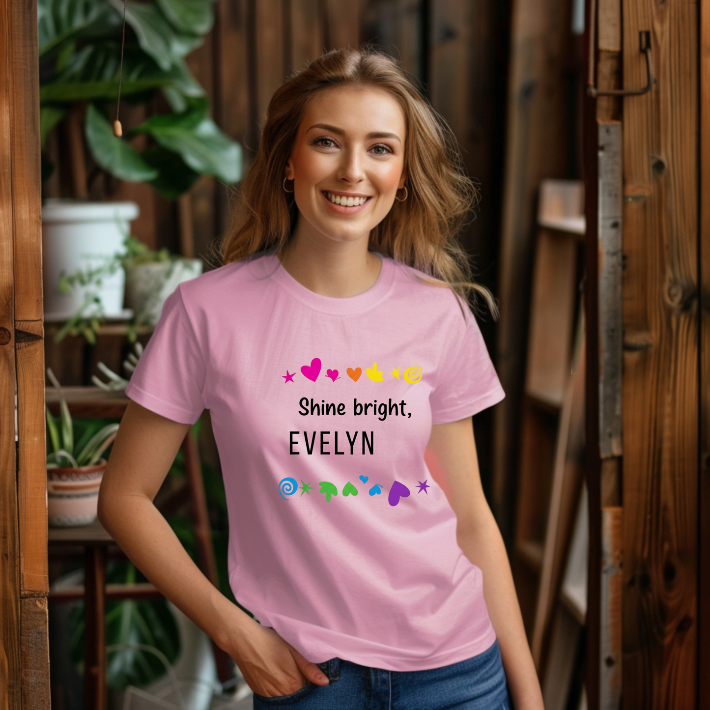 Personalized Shine Bright T-Shirt for Kids