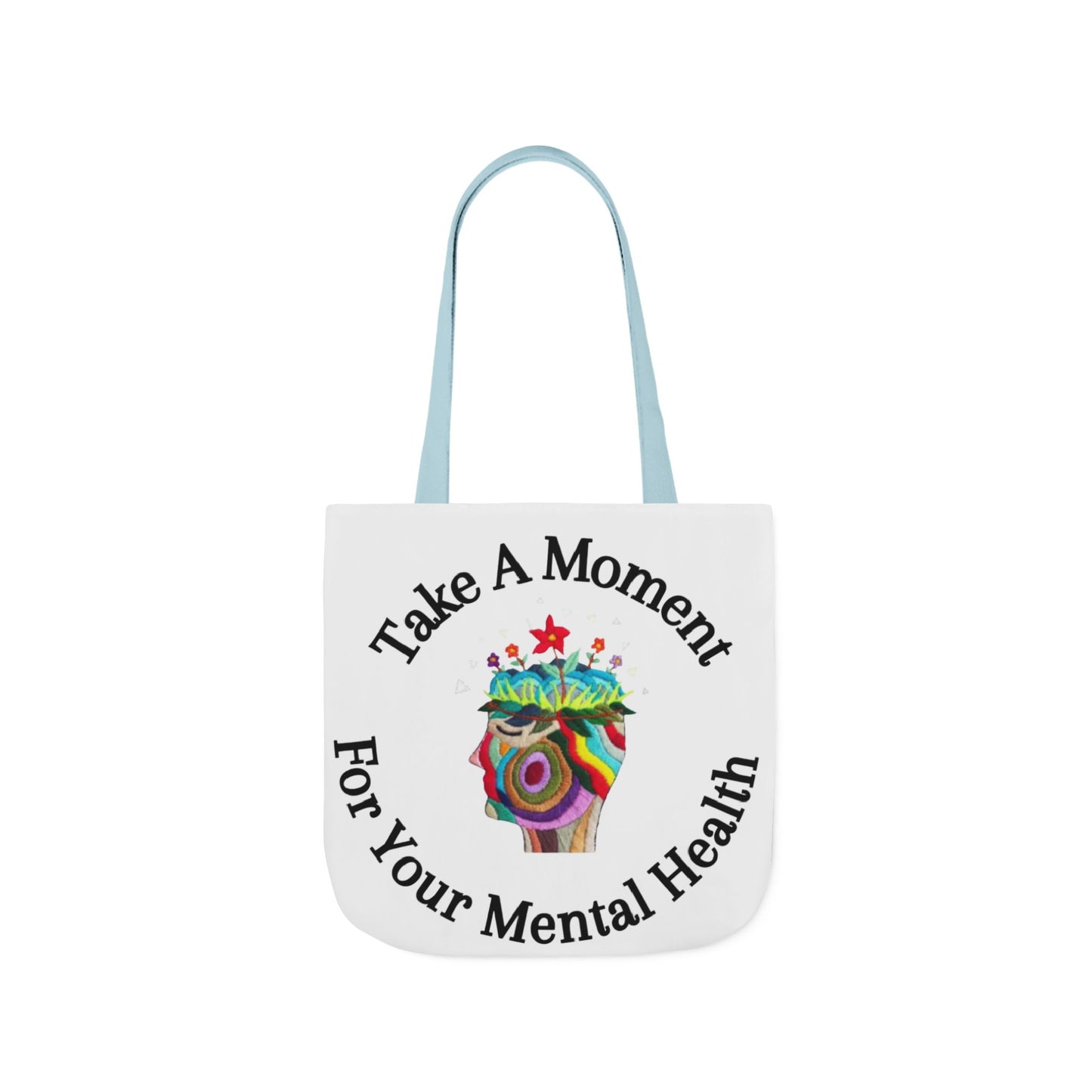 Canvas Tote Bag | Stylish & Durable with 5-Color Straps | Eco-Friendly Everyday Bag