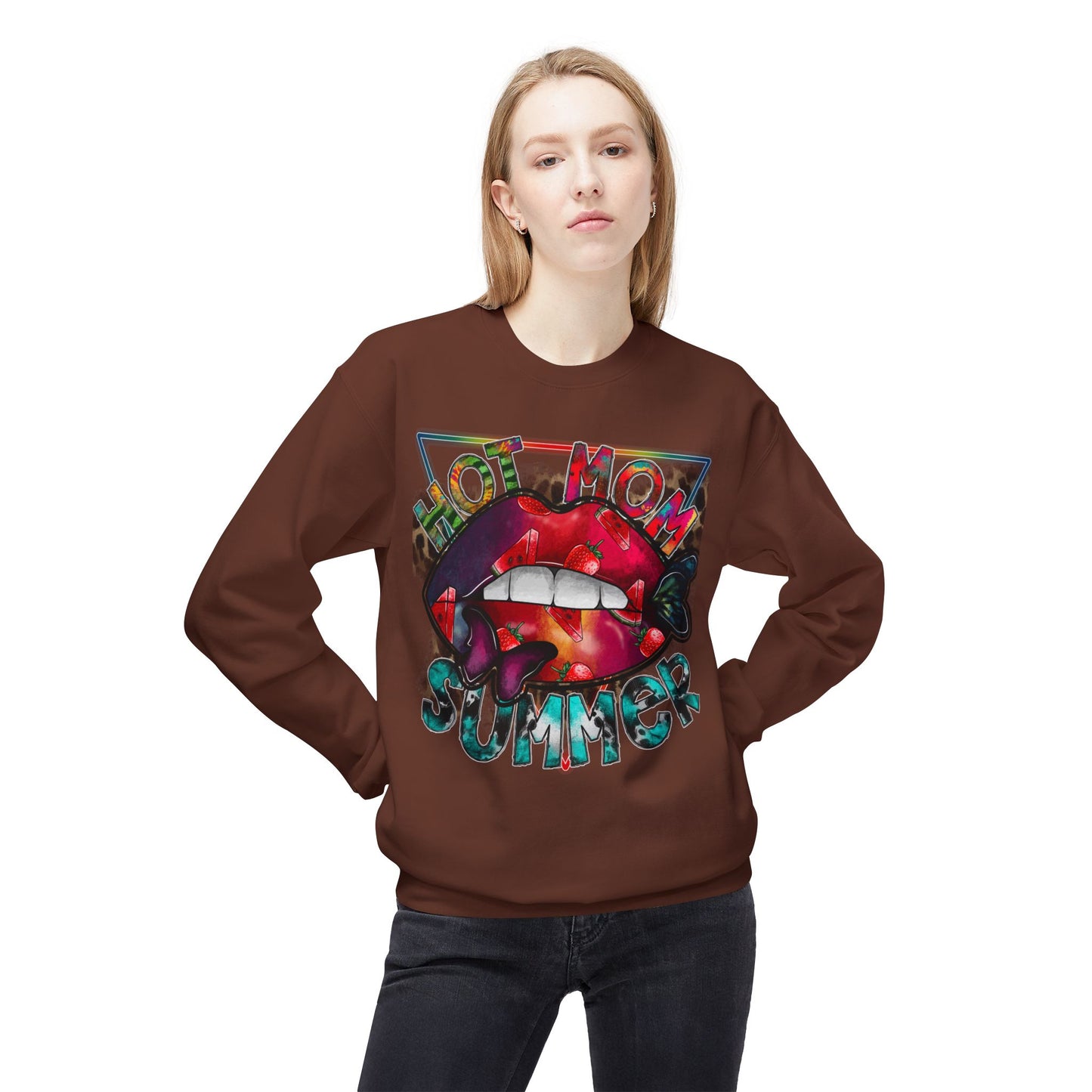 Unisex Midweight Softstyle Fleece Crewneck Sweatshirt