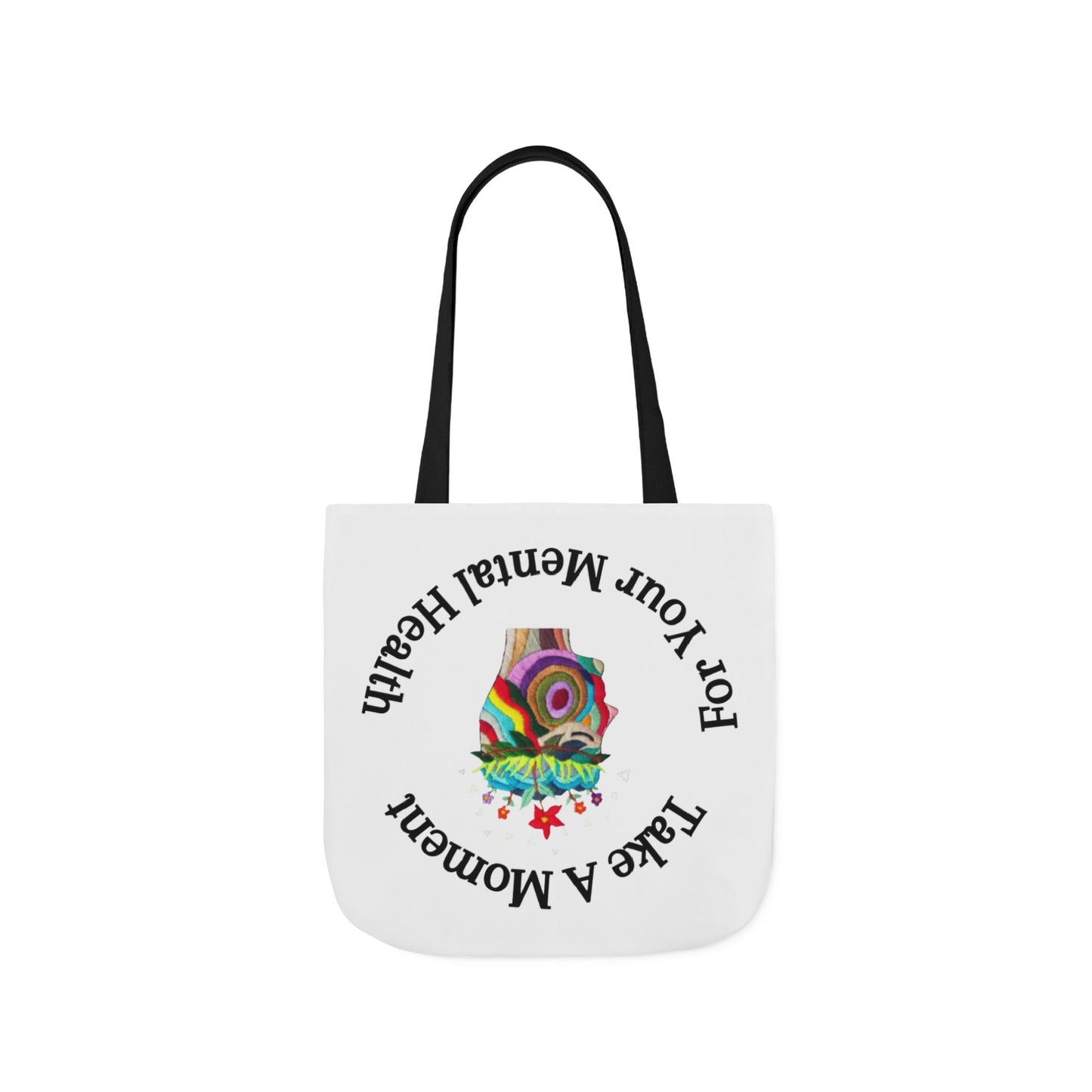 Canvas Tote Bag | Stylish & Durable with 5-Color Straps | Eco-Friendly Everyday Bag