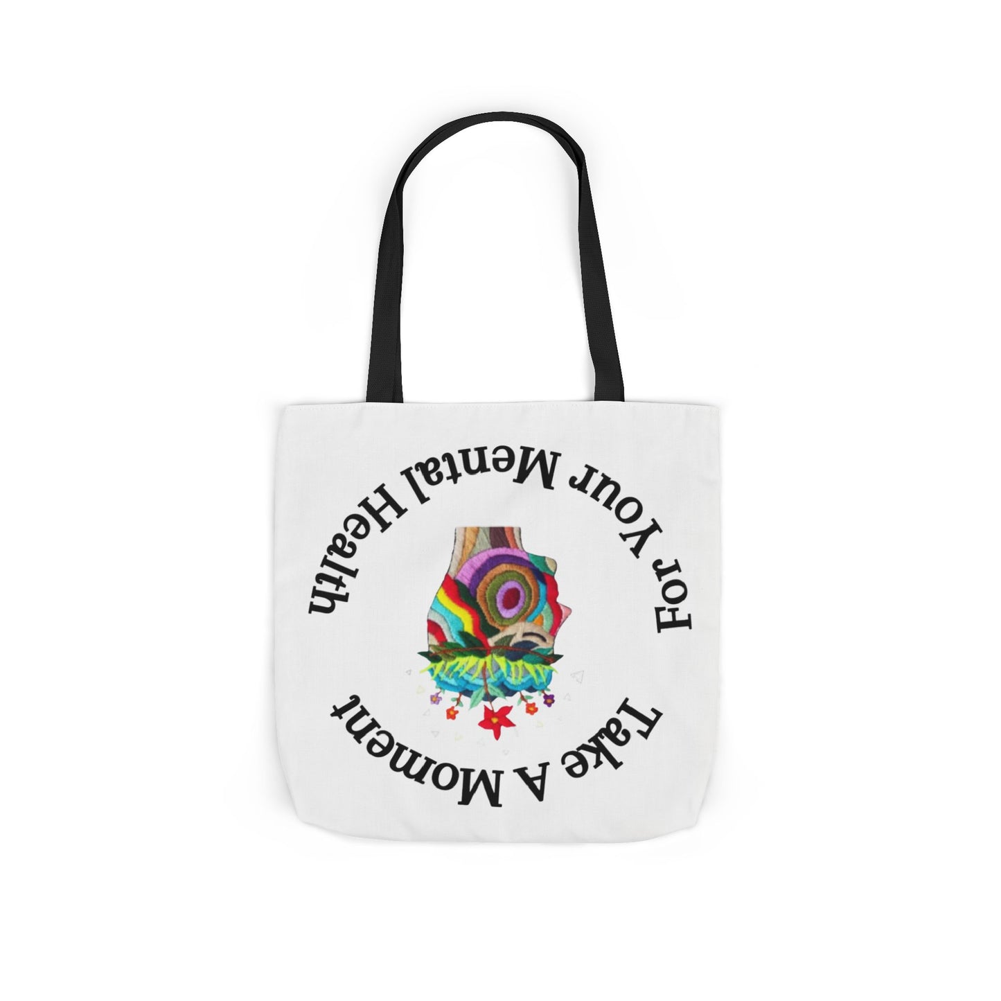 Canvas Tote Bag | Stylish & Durable with 5-Color Straps | Eco-Friendly Everyday Bag