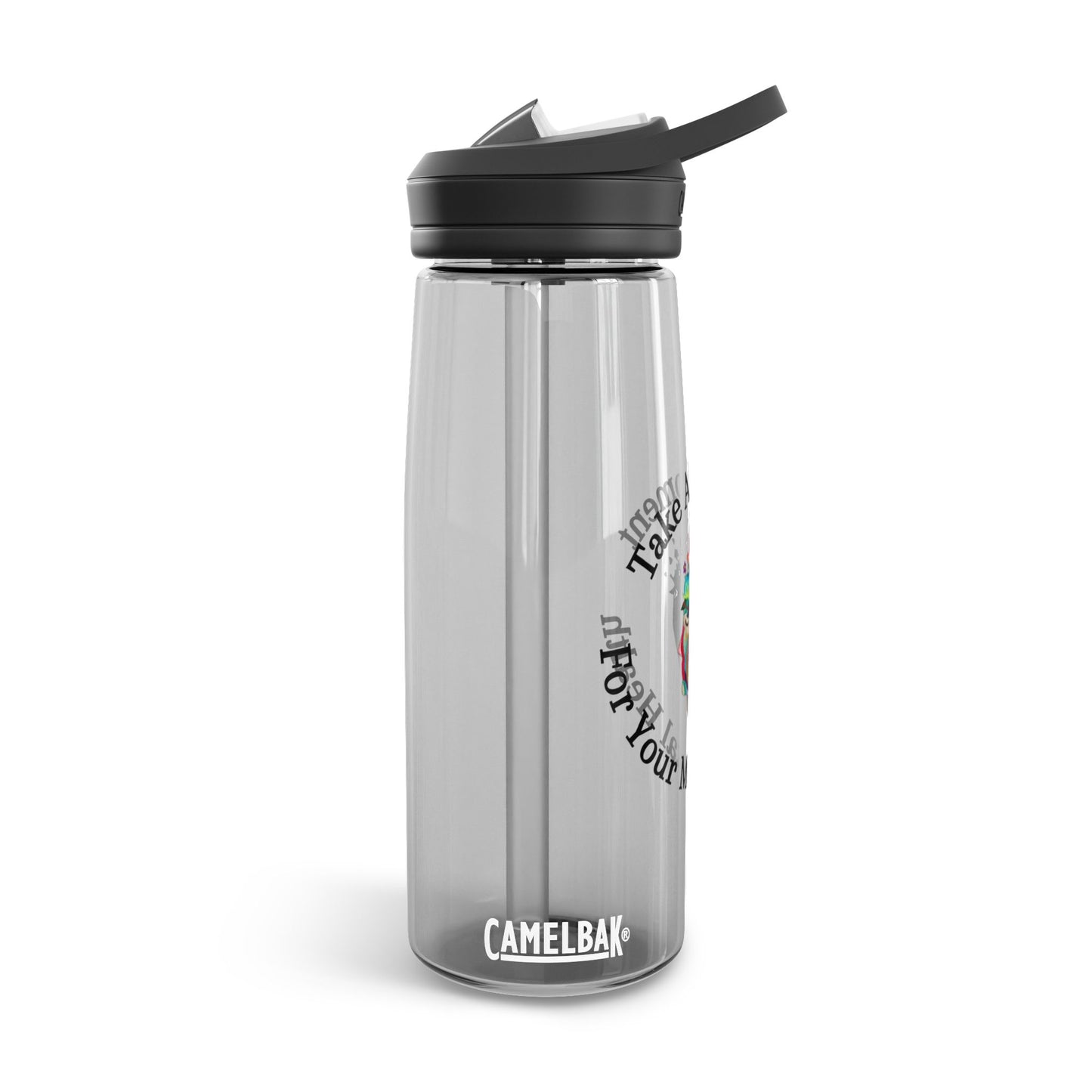 CamelBak Eddy® Water Bottle |Take A Moment For Your Mental Health | Motivational Reusable BPA | Free Bottle (20oz / 25oz)