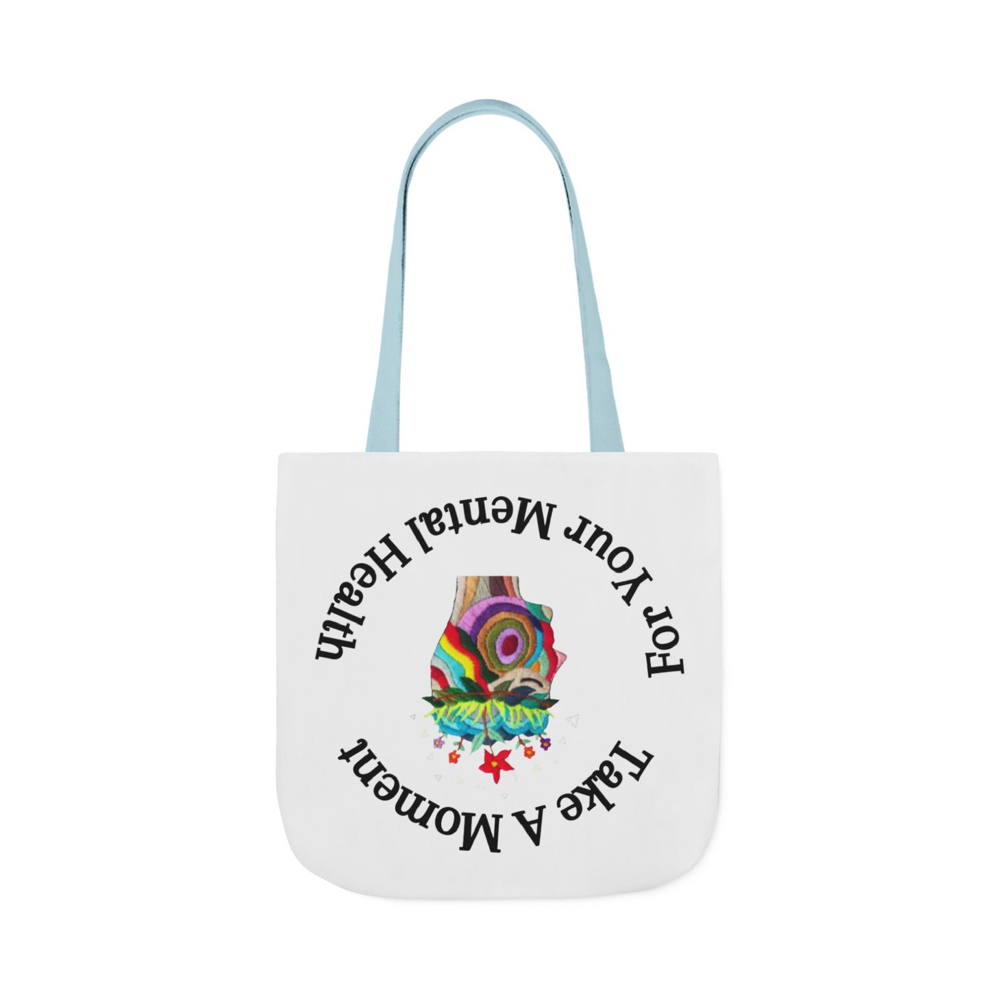 Canvas Tote Bag | Stylish & Durable with 5-Color Straps | Eco-Friendly Everyday Bag