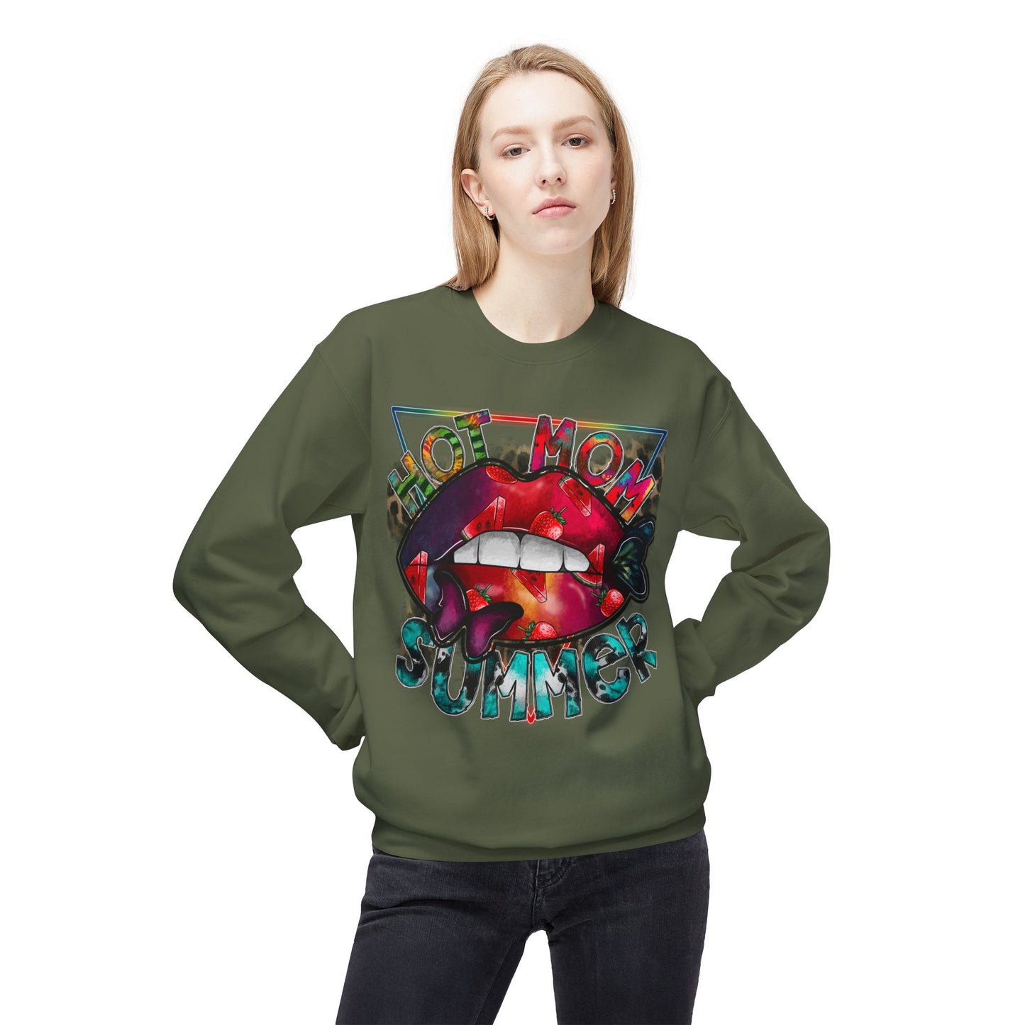Unisex Midweight Softstyle Fleece Crewneck Sweatshirt