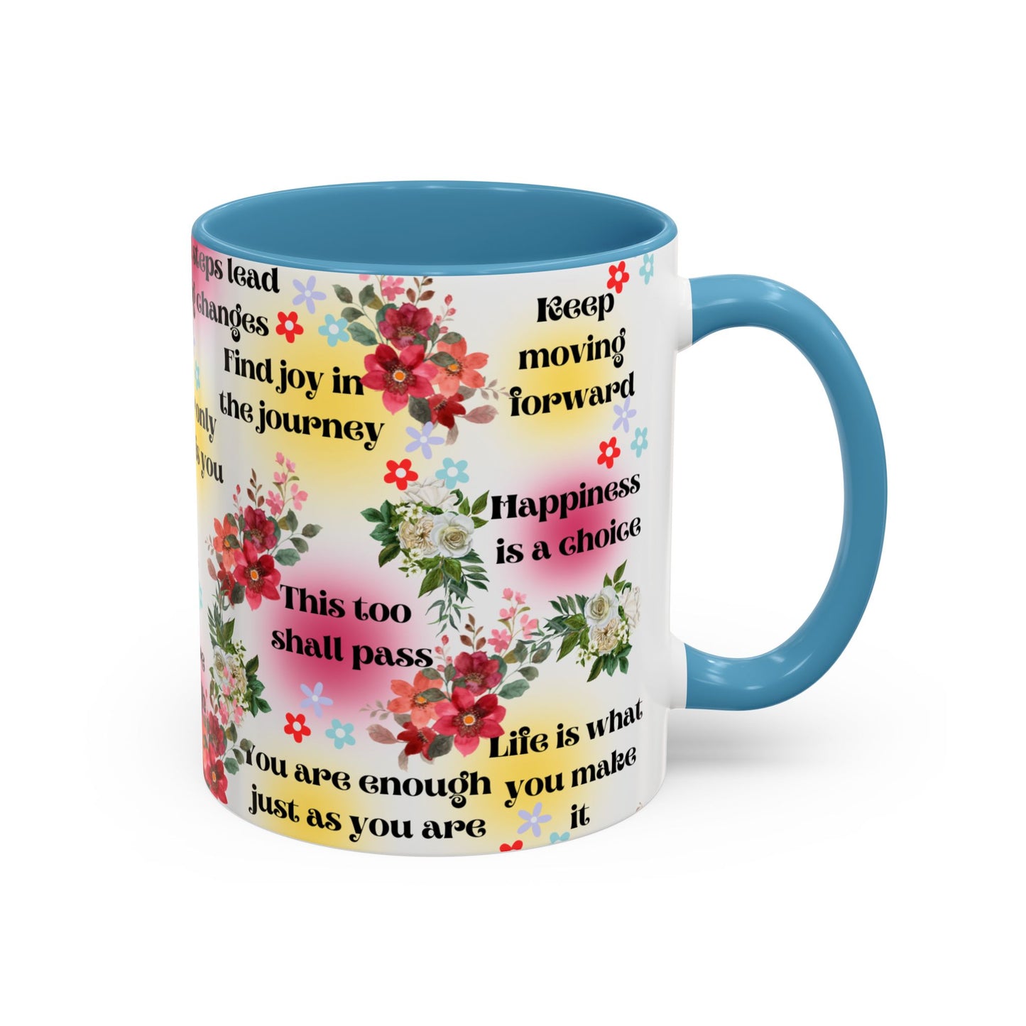 Mug, Empowerment Coffee Cup, Inspirational Tea Mug, Mindfulness Gift, Personal Growth Drinkware, Positive Vibes Kitchen Decor