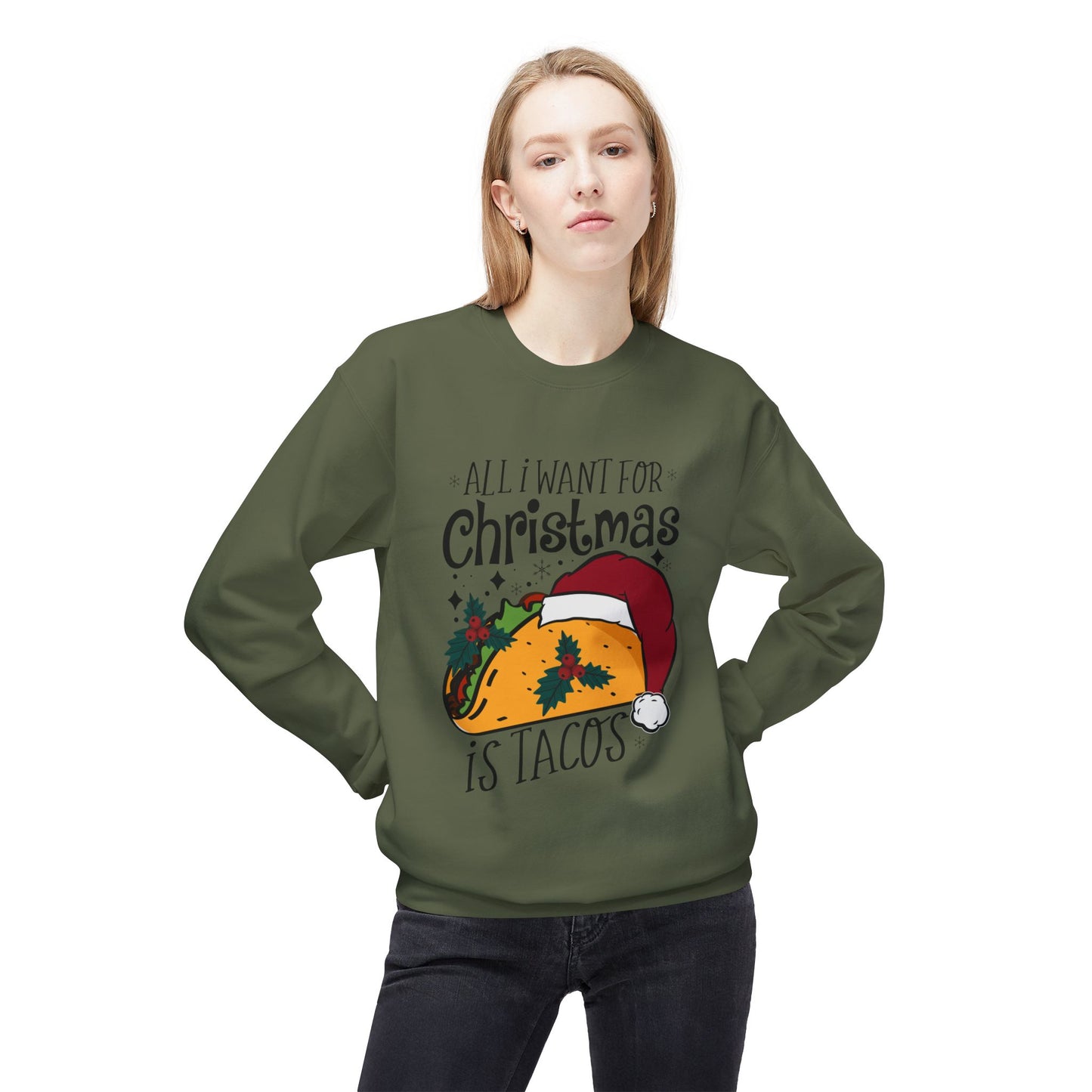Unisex Midweight Softstyle Fleece Crewneck Sweatshirt