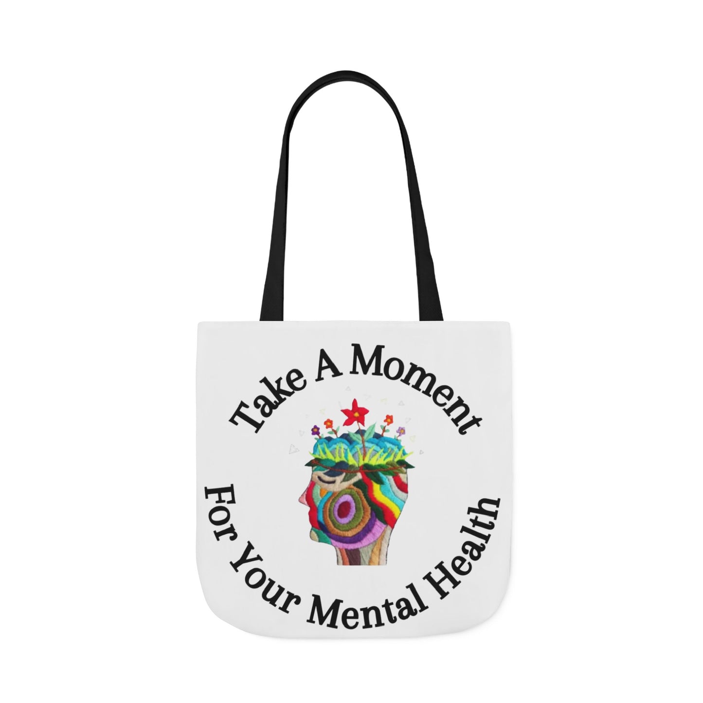 Canvas Tote Bag | Stylish & Durable with 5-Color Straps | Eco-Friendly Everyday Bag