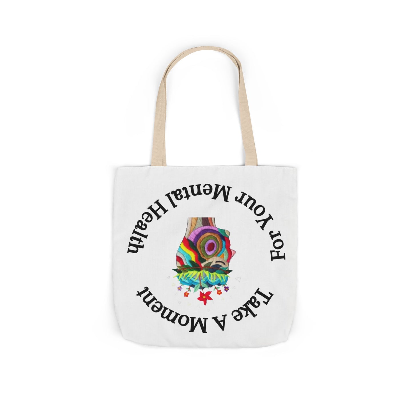 Canvas Tote Bag | Stylish & Durable with 5-Color Straps | Eco-Friendly Everyday Bag