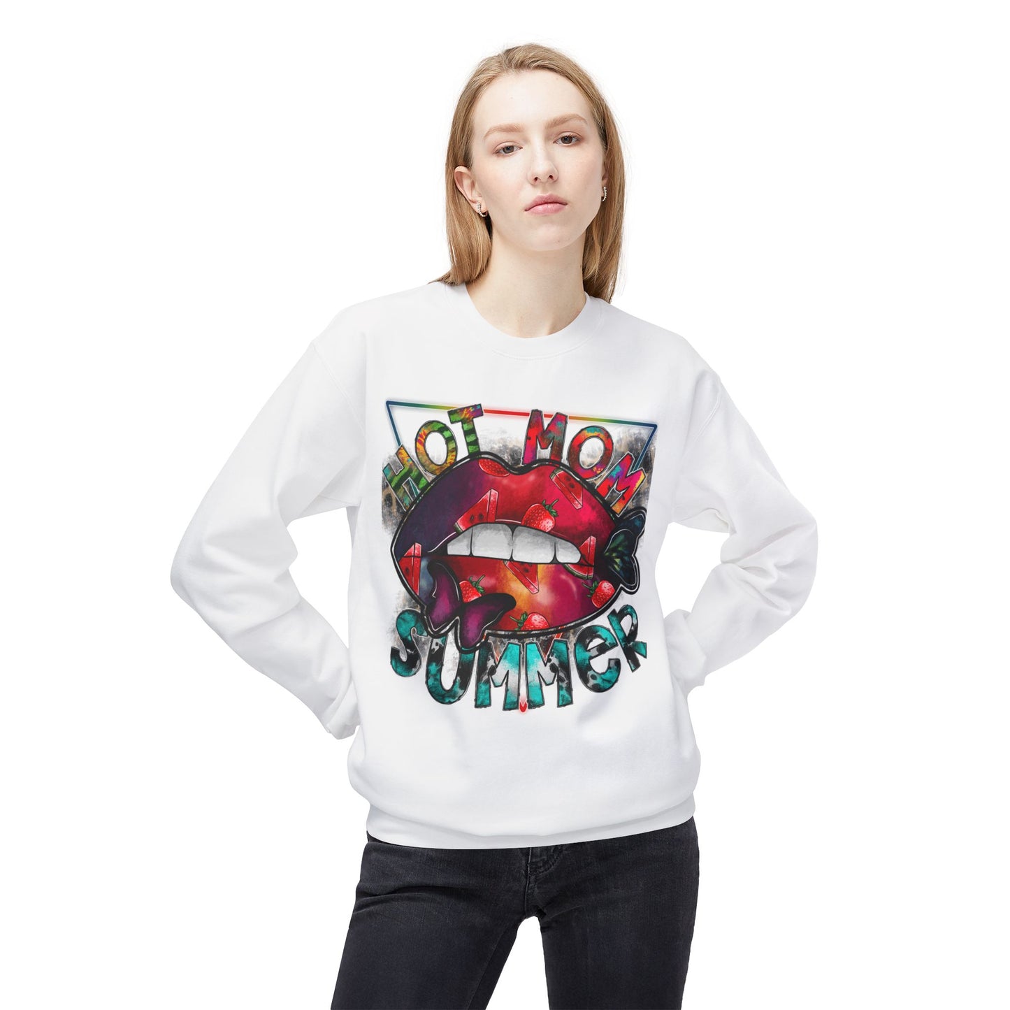 Unisex Midweight Softstyle Fleece Crewneck Sweatshirt