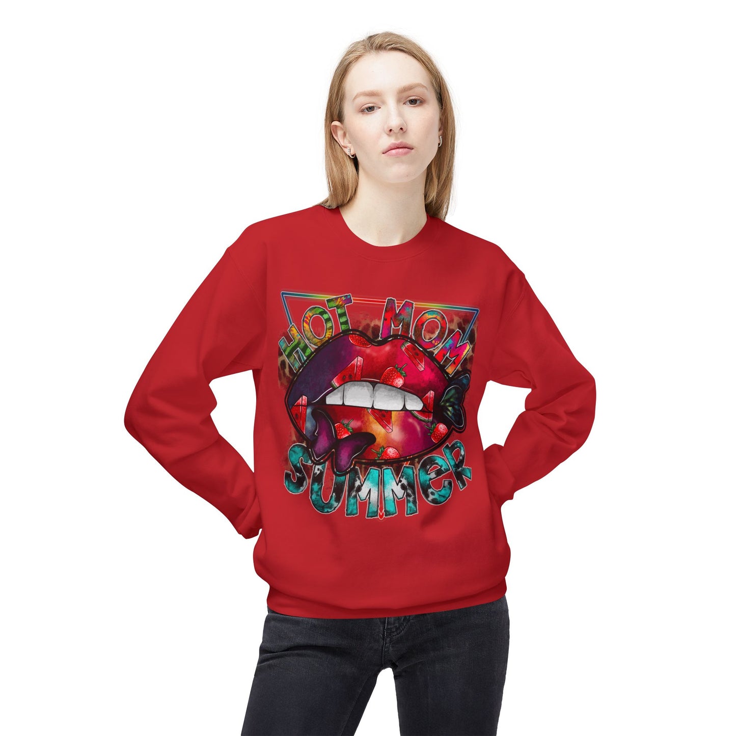 Unisex Midweight Softstyle Fleece Crewneck Sweatshirt