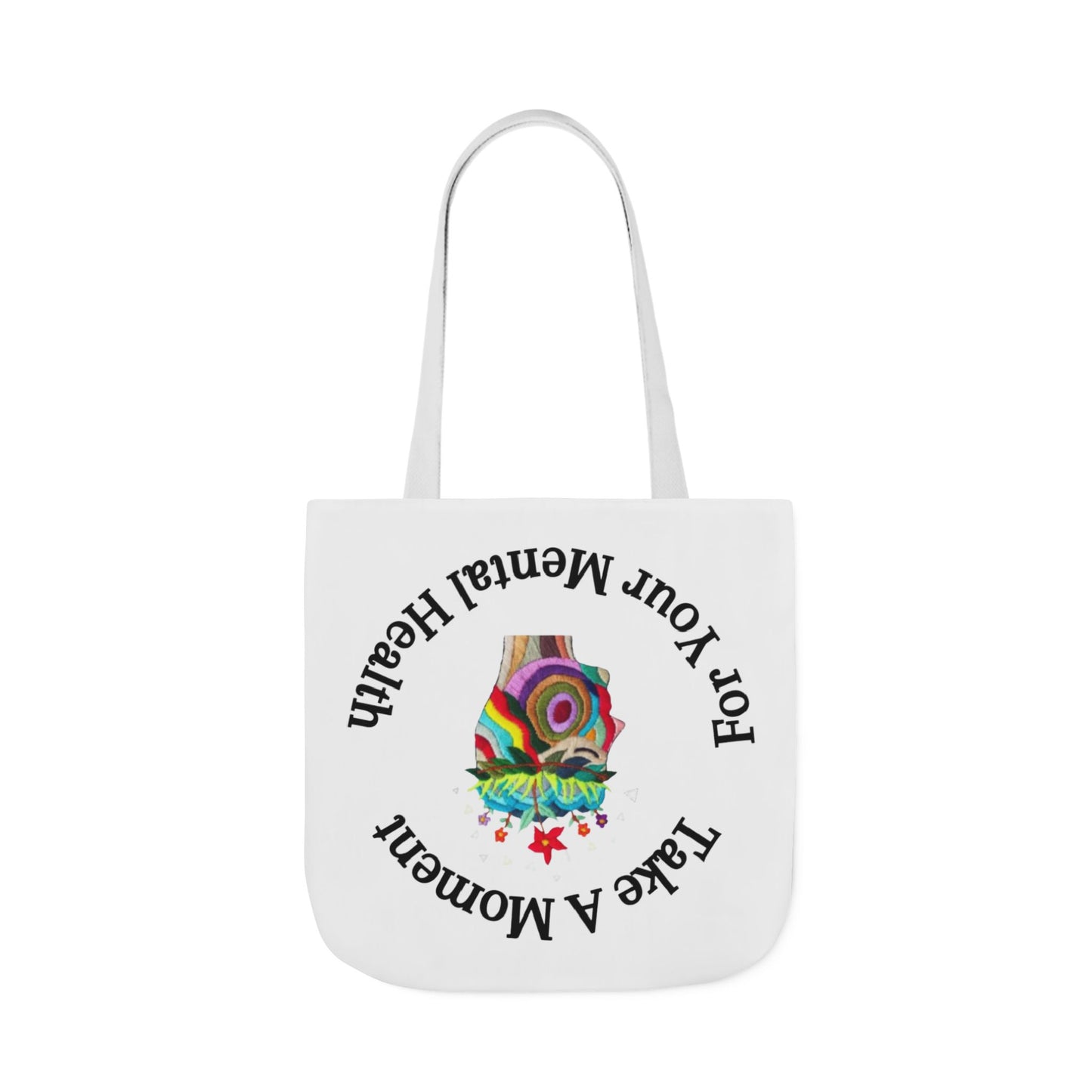 Canvas Tote Bag | Stylish & Durable with 5-Color Straps | Eco-Friendly Everyday Bag
