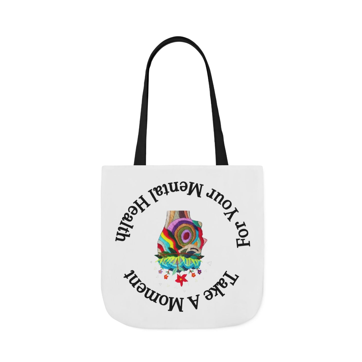 Canvas Tote Bag | Stylish & Durable with 5-Color Straps | Eco-Friendly Everyday Bag