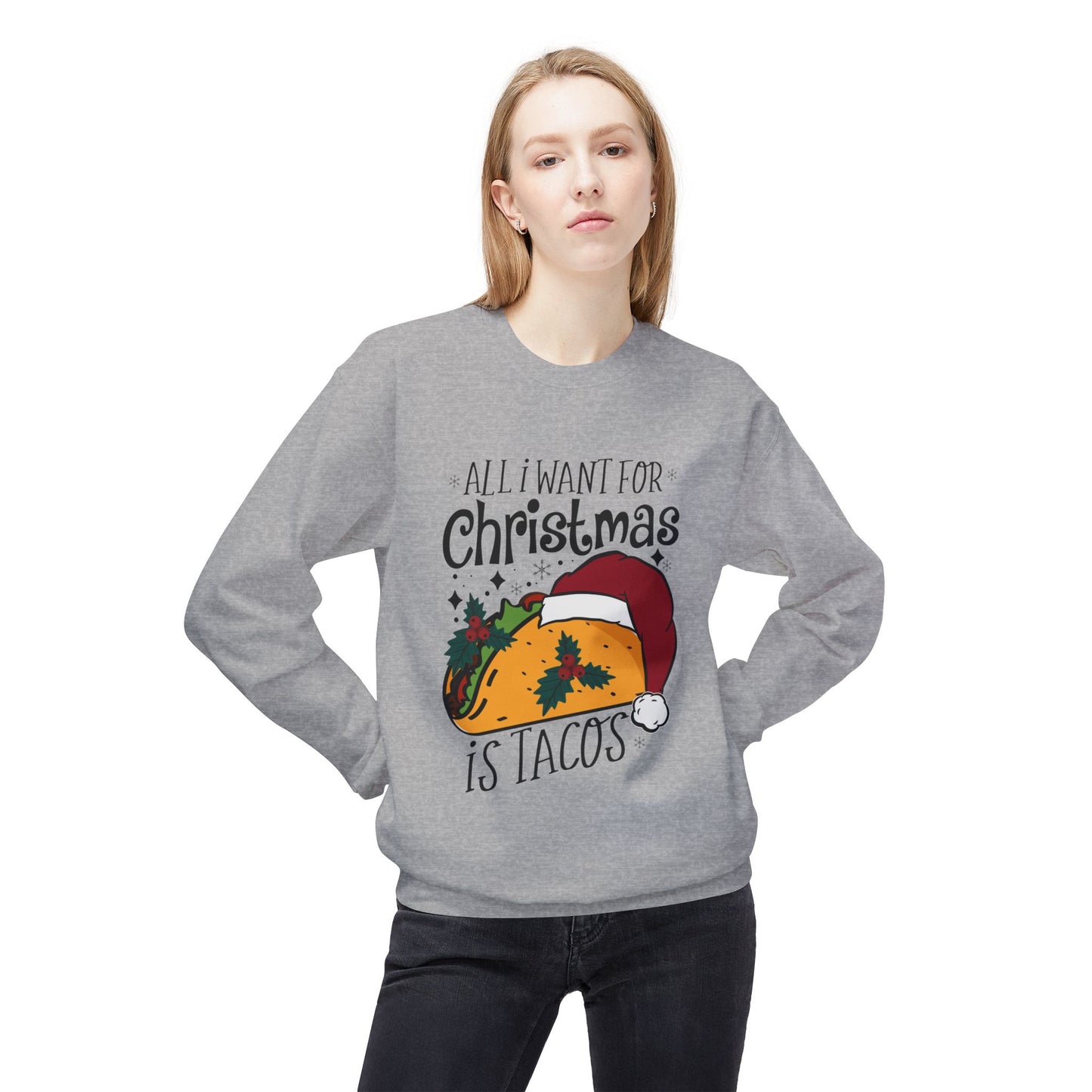 Unisex Midweight Softstyle Fleece Crewneck Sweatshirt