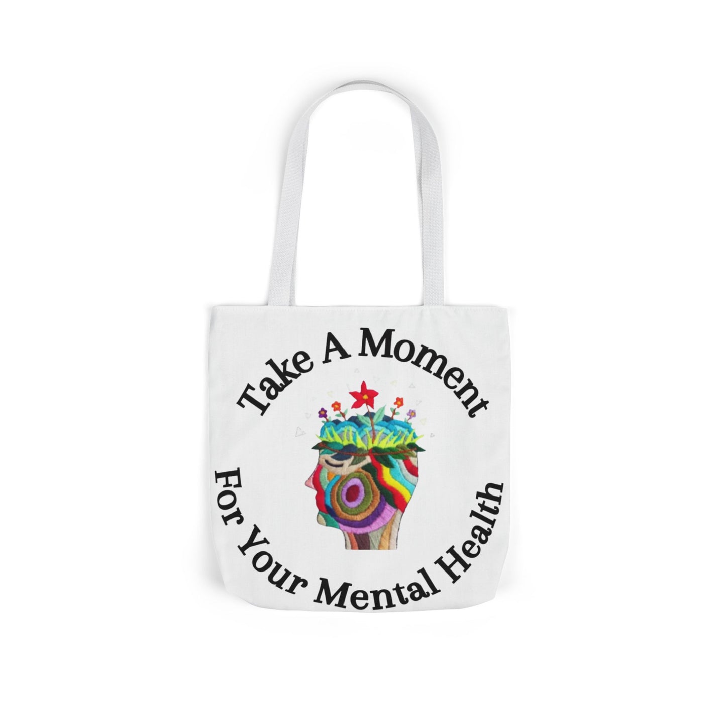 Canvas Tote Bag | Stylish & Durable with 5-Color Straps | Eco-Friendly Everyday Bag