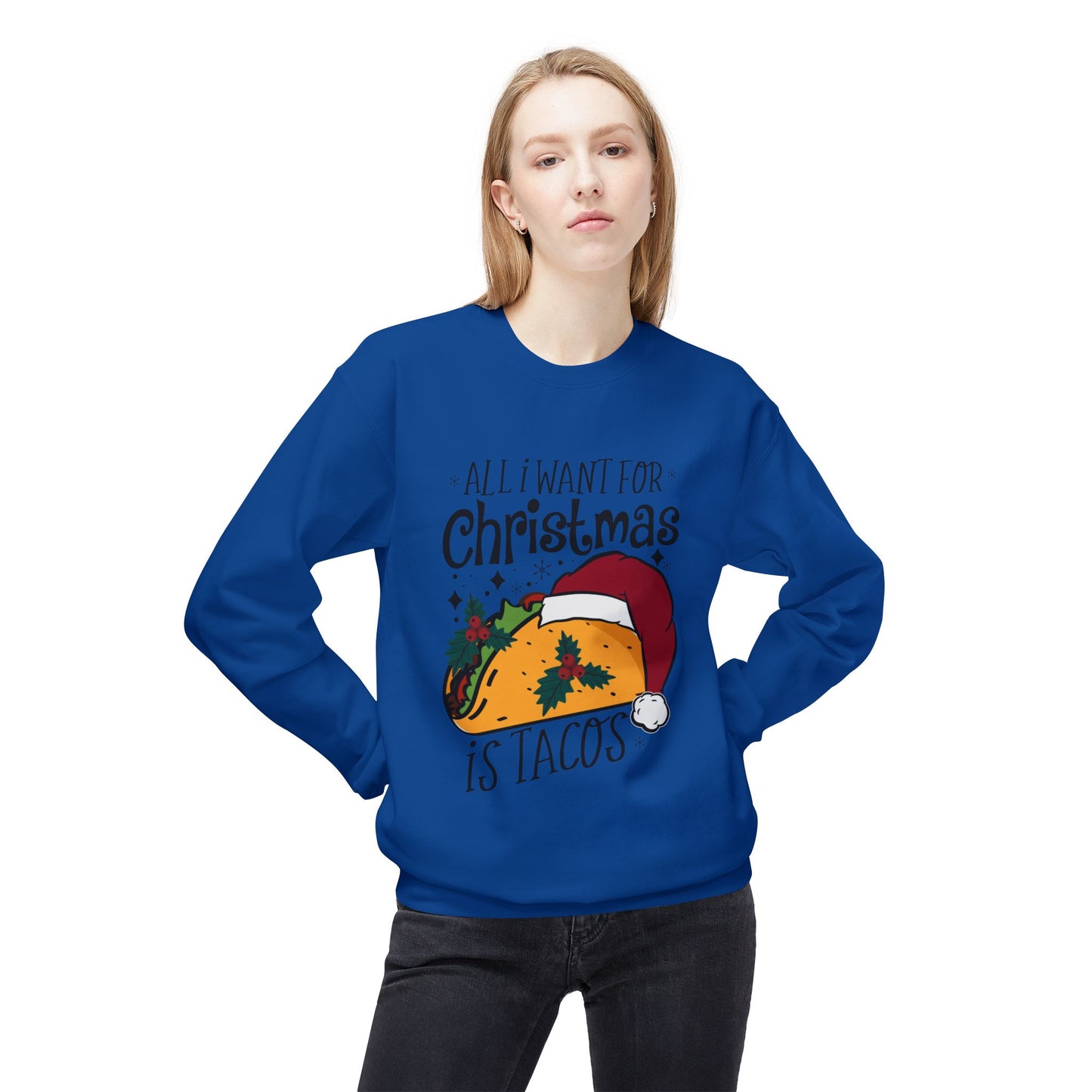 Unisex Midweight Softstyle Fleece Crewneck Sweatshirt