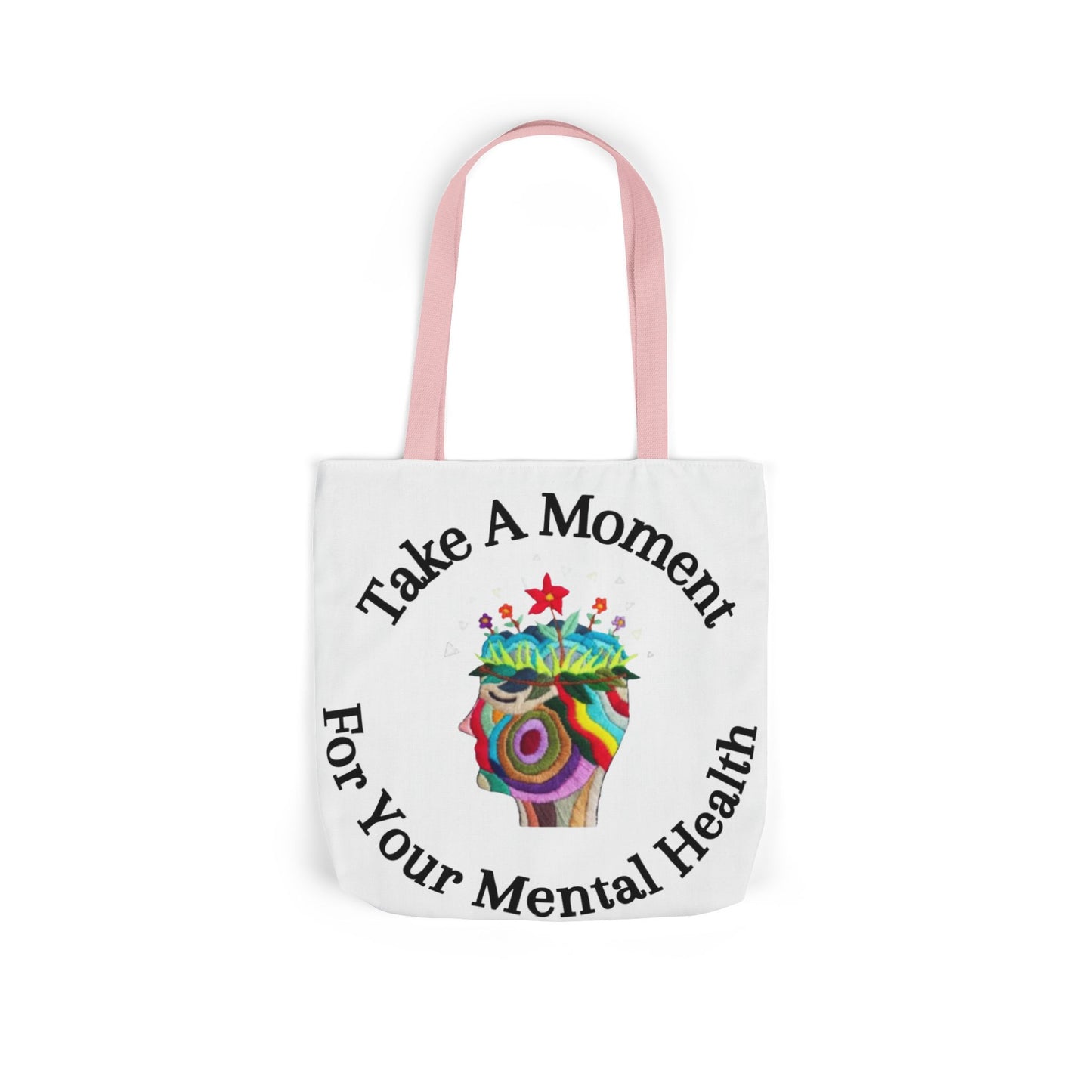 Canvas Tote Bag | Stylish & Durable with 5-Color Straps | Eco-Friendly Everyday Bag