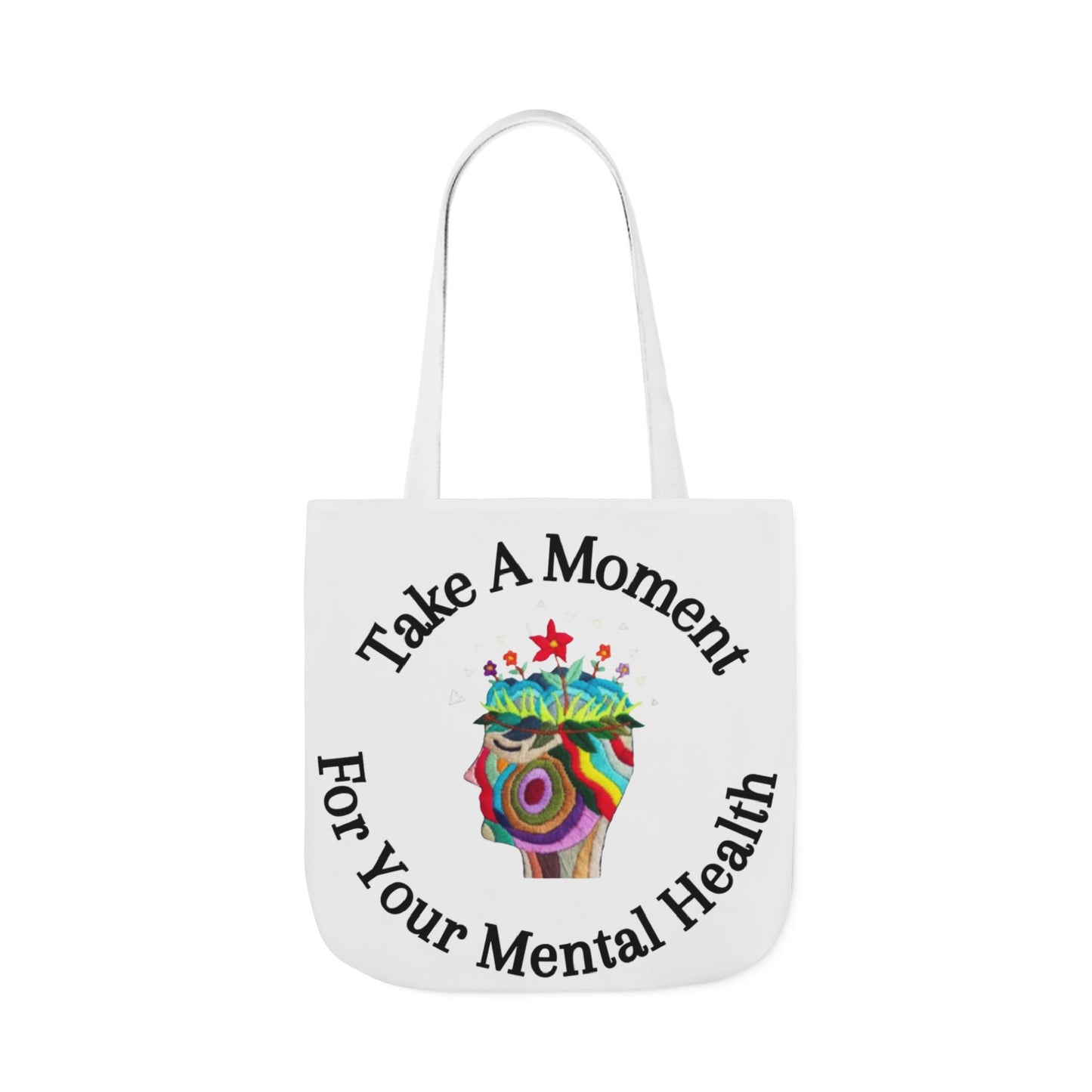 Canvas Tote Bag | Stylish & Durable with 5-Color Straps | Eco-Friendly Everyday Bag