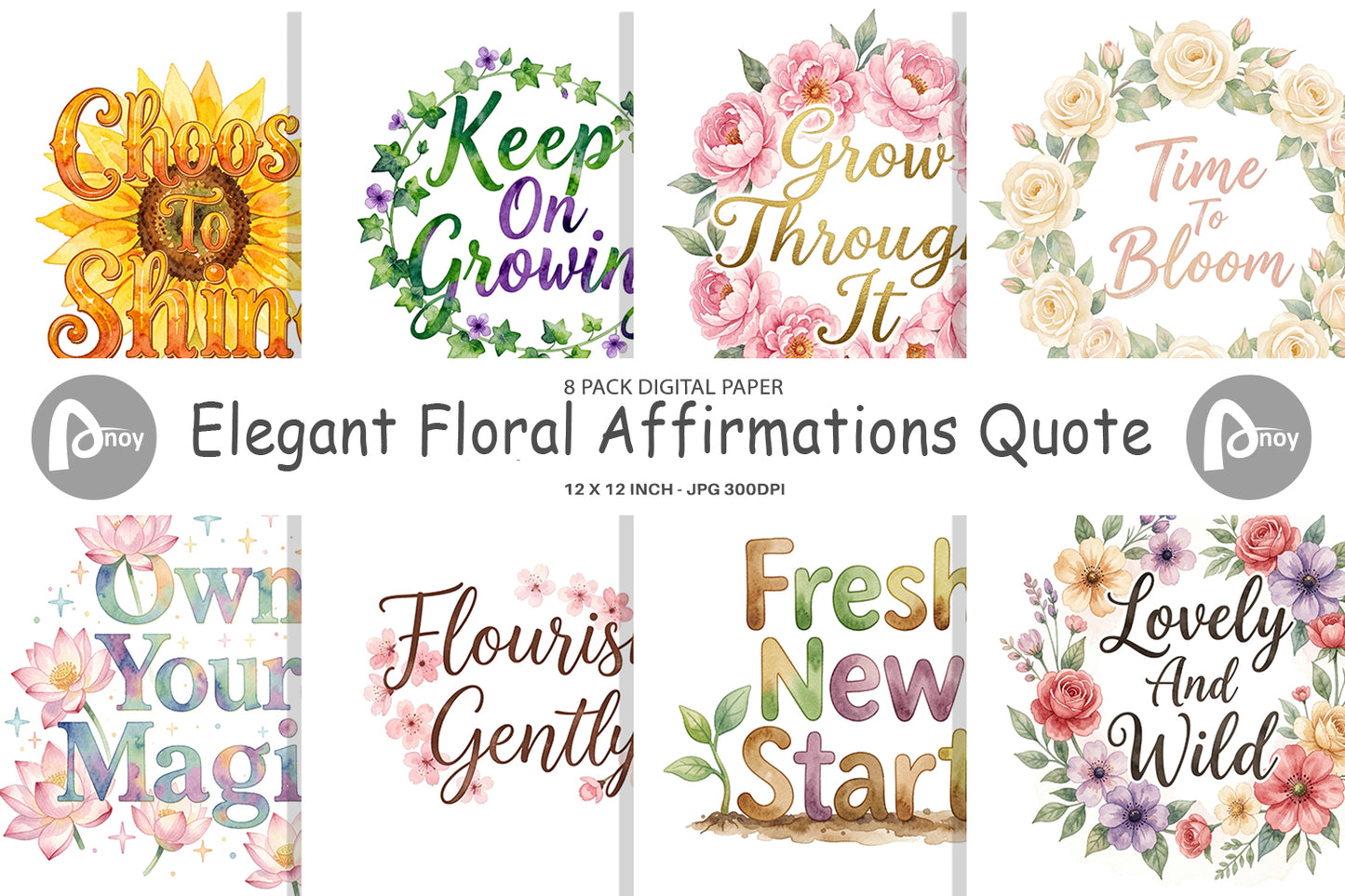 Affirmation Cards Printable, Self Love & Positive Affirmation Cards for Mental Health