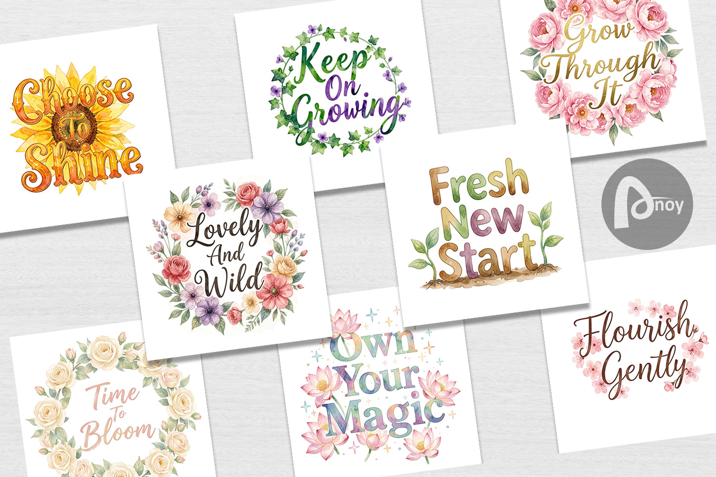 Affirmation Cards Printable, Self Love & Positive Affirmation Cards for Mental Health